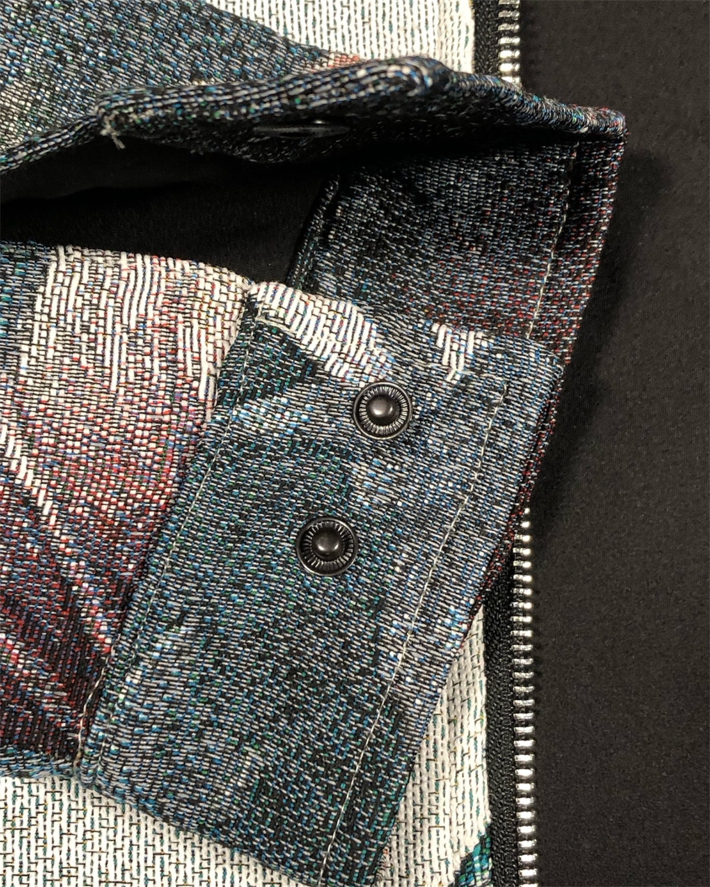 GIOVESSA HUMMINGBIRD TAPESTRY JACKET CUFFS