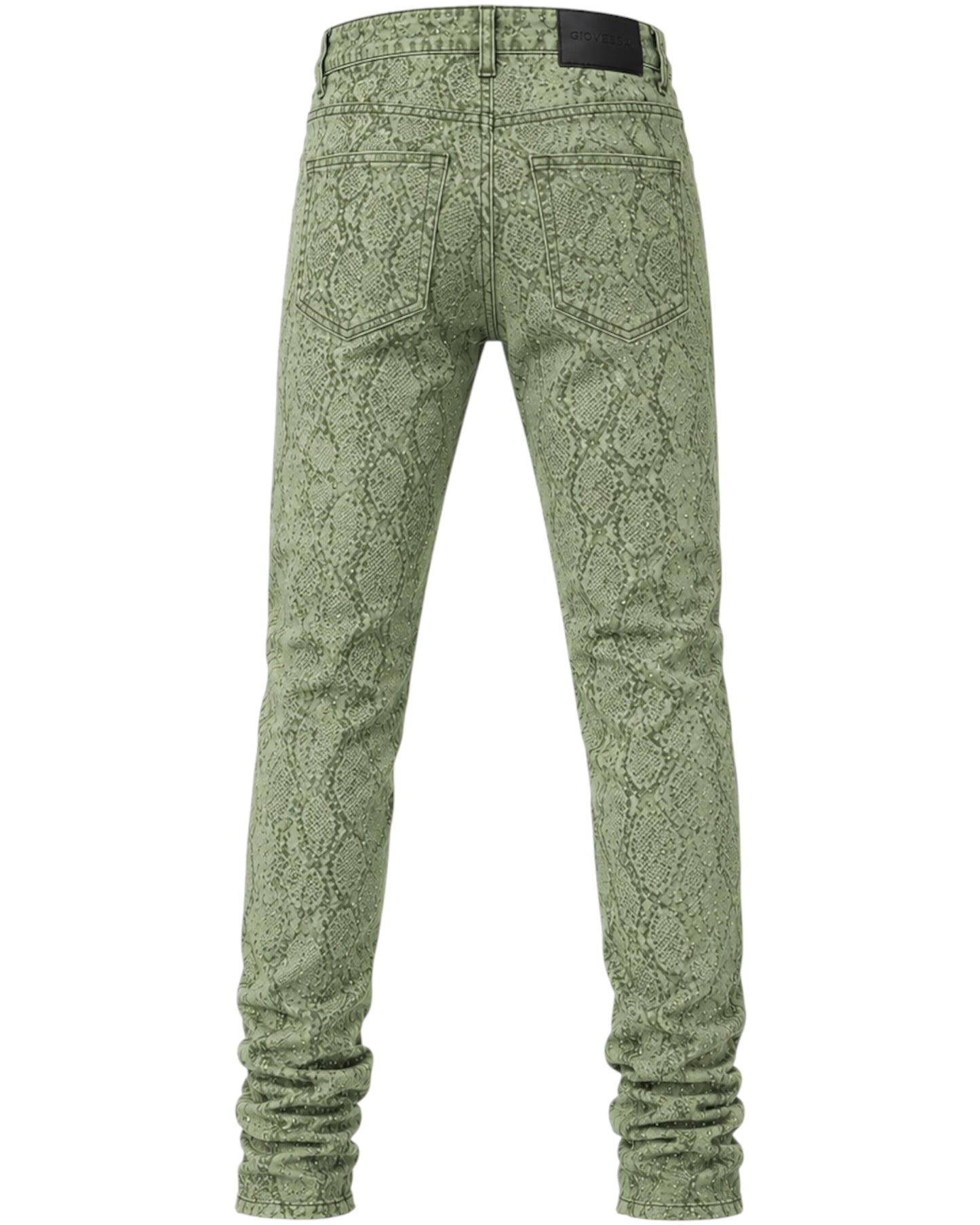 VIPER SAGE STACKED DENIM rear