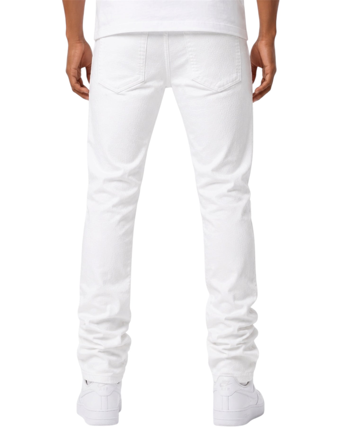 ALPINE STACKED DENIM back