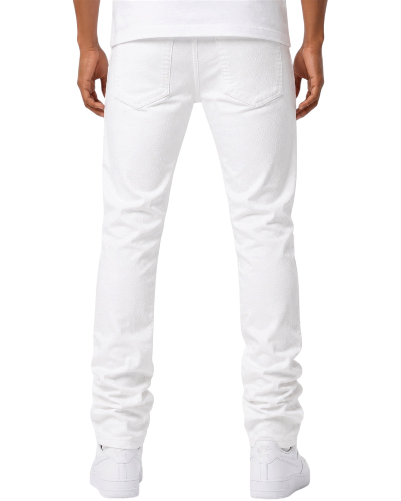 ALPINE STACKED DENIM back
