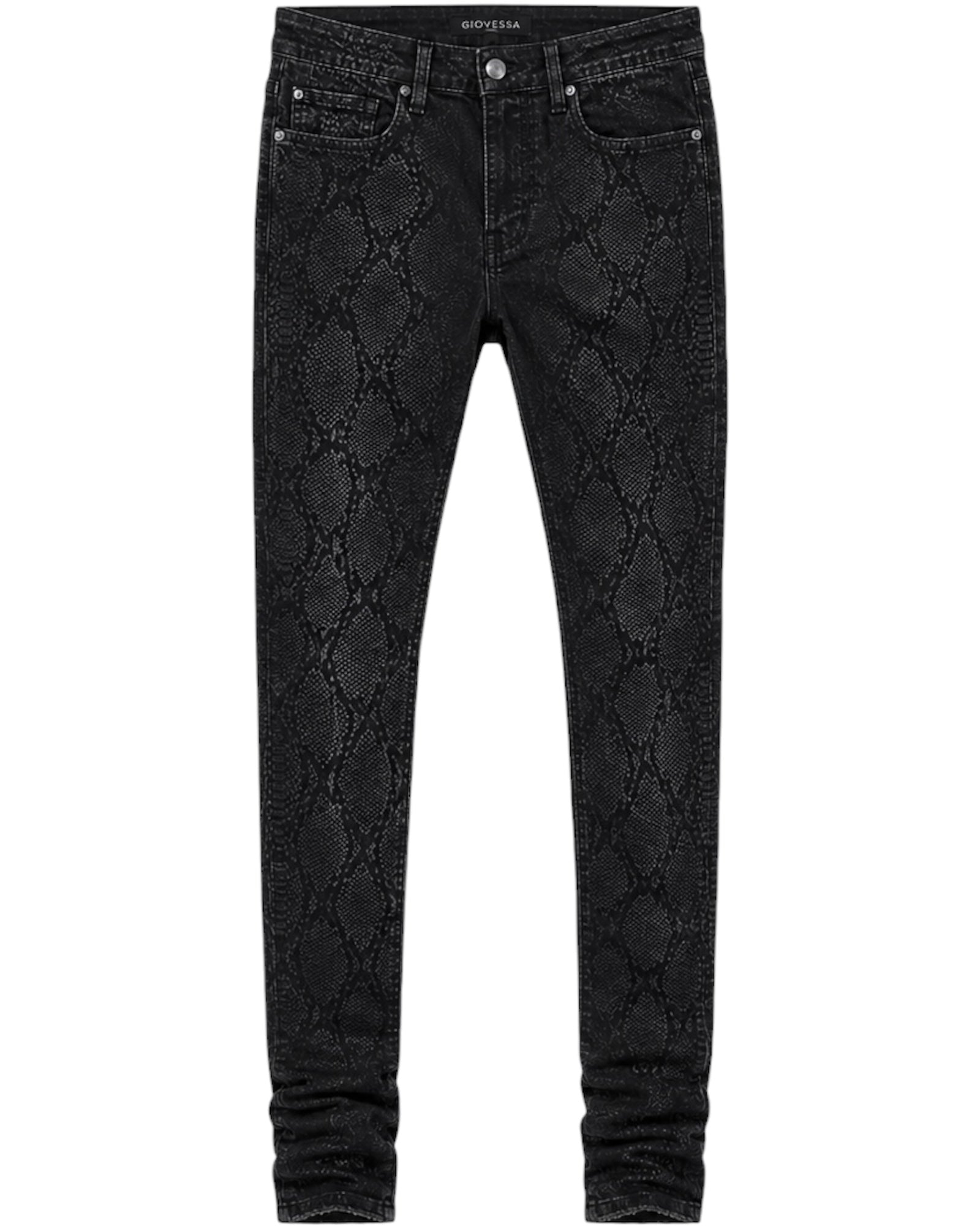 BLACK VIPER STACKED DENIM