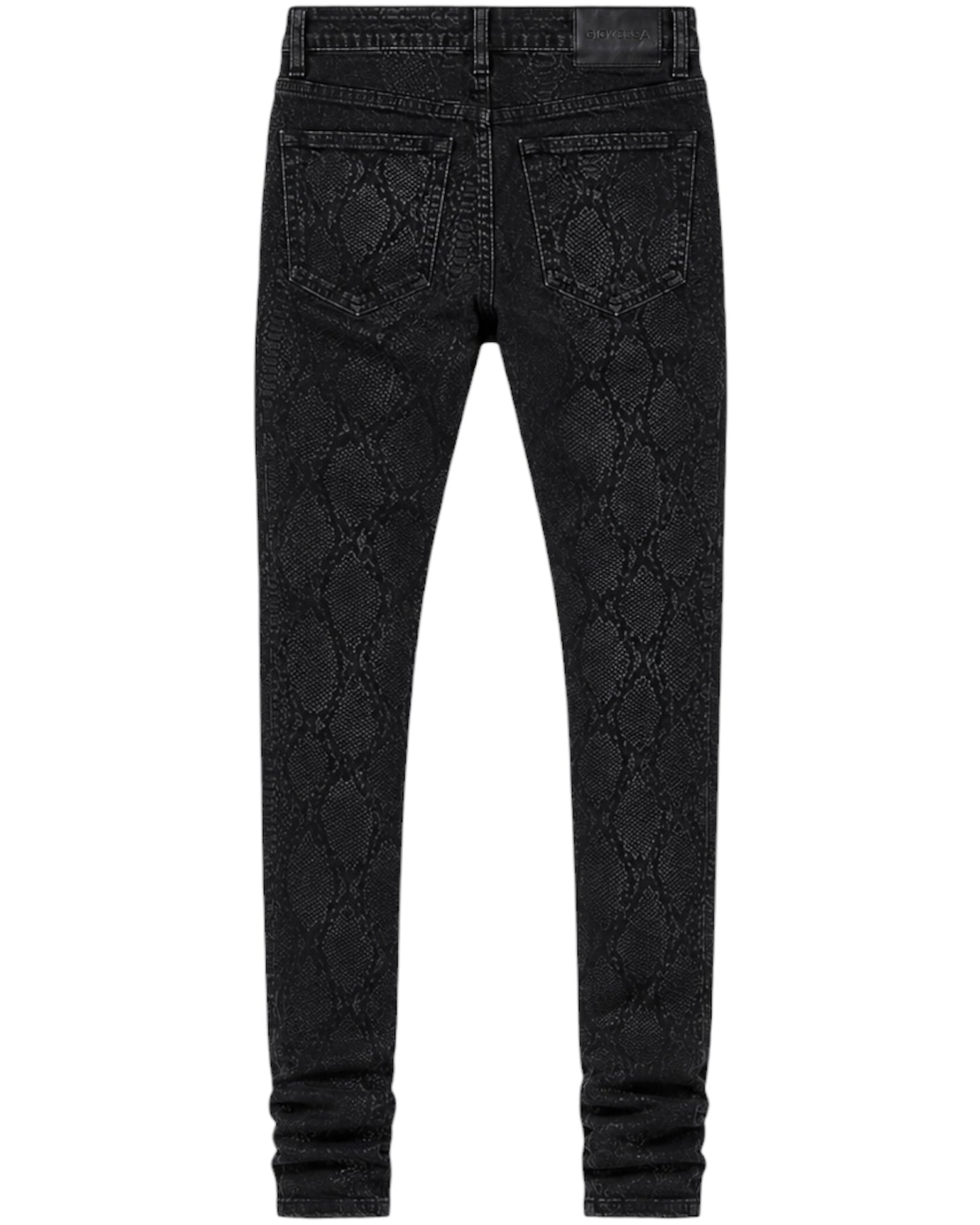 BLACK VIPER STACKED DENIM REAR