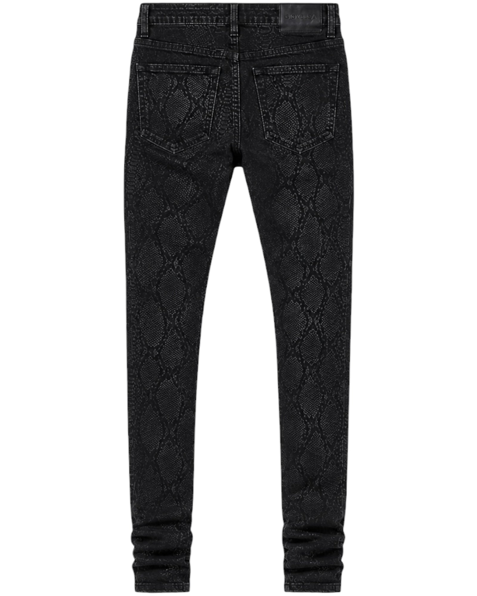 BLACK VIPER STACKED DENIM REAR