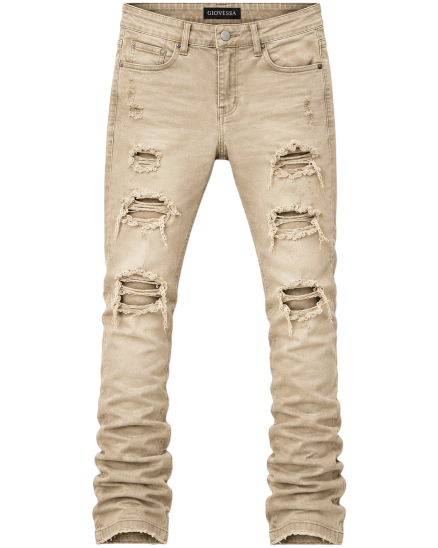DESERT STORM STACKED DENIM