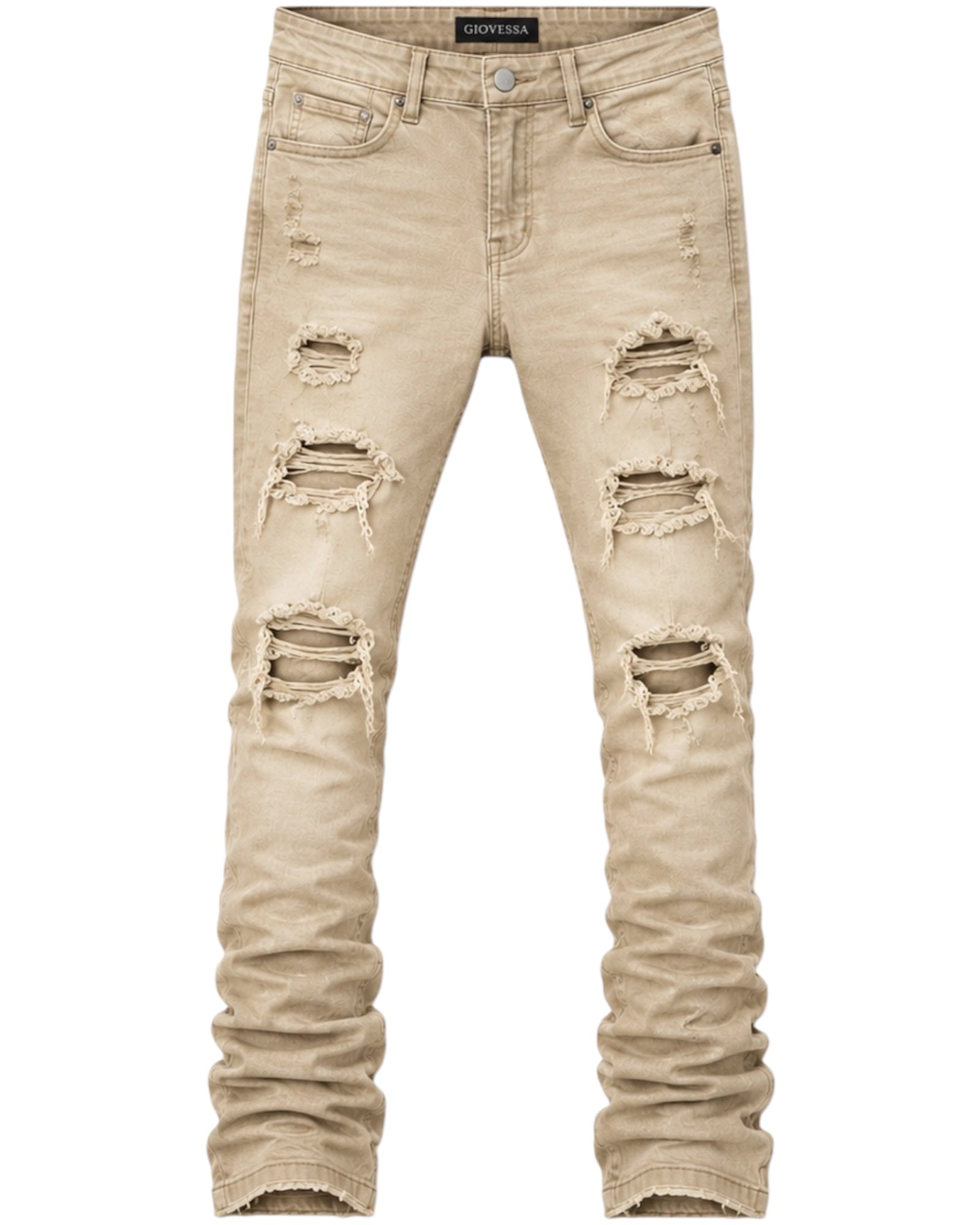 DESERT STORM STACKED DENIM