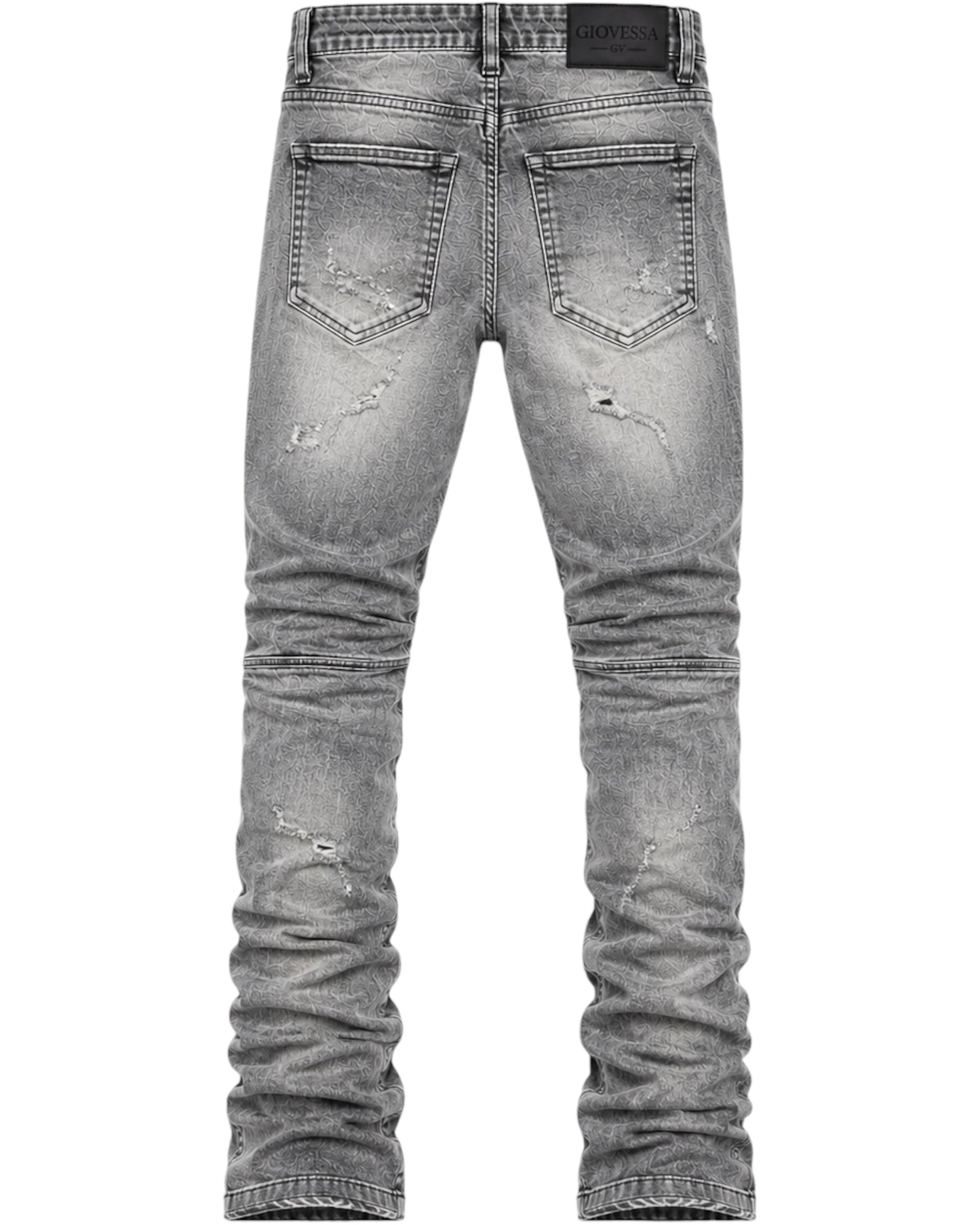 GHOST STACKED DENIM REAR