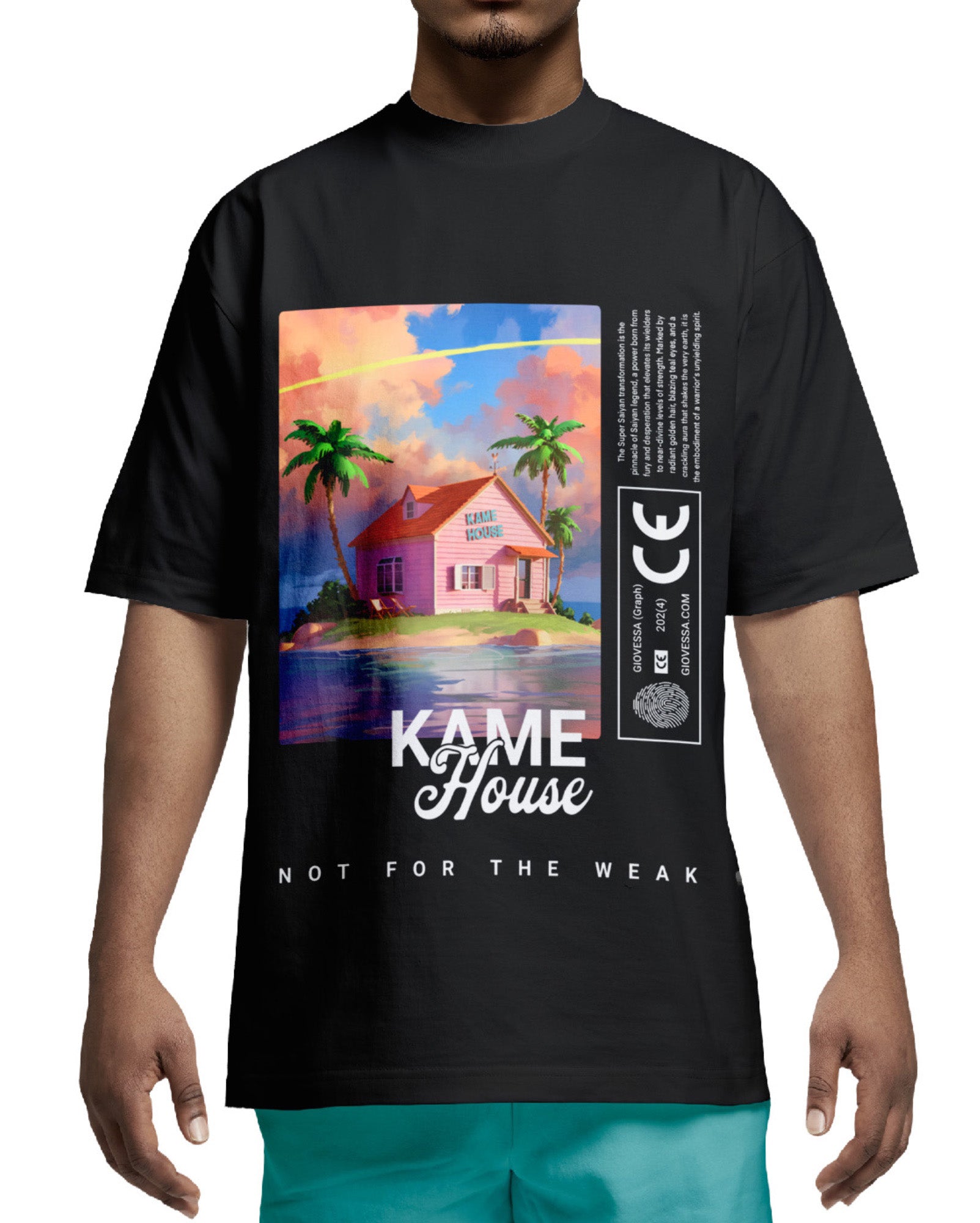 GIOVESSA OVERSIZED BOXY TEE KAME HOUSE