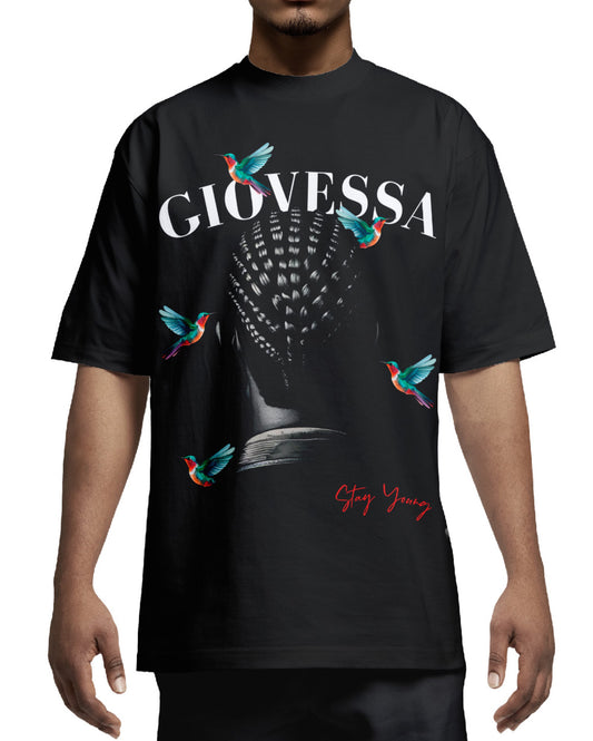 GIOVESSA OVERSIZED BOXY TEE STAY YOUNG