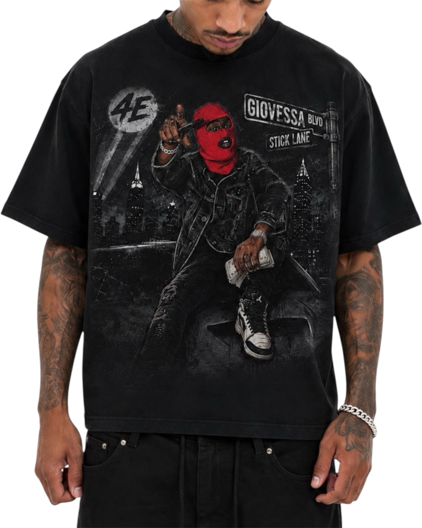 GIOVESSA x STICK LANE T SHIRT