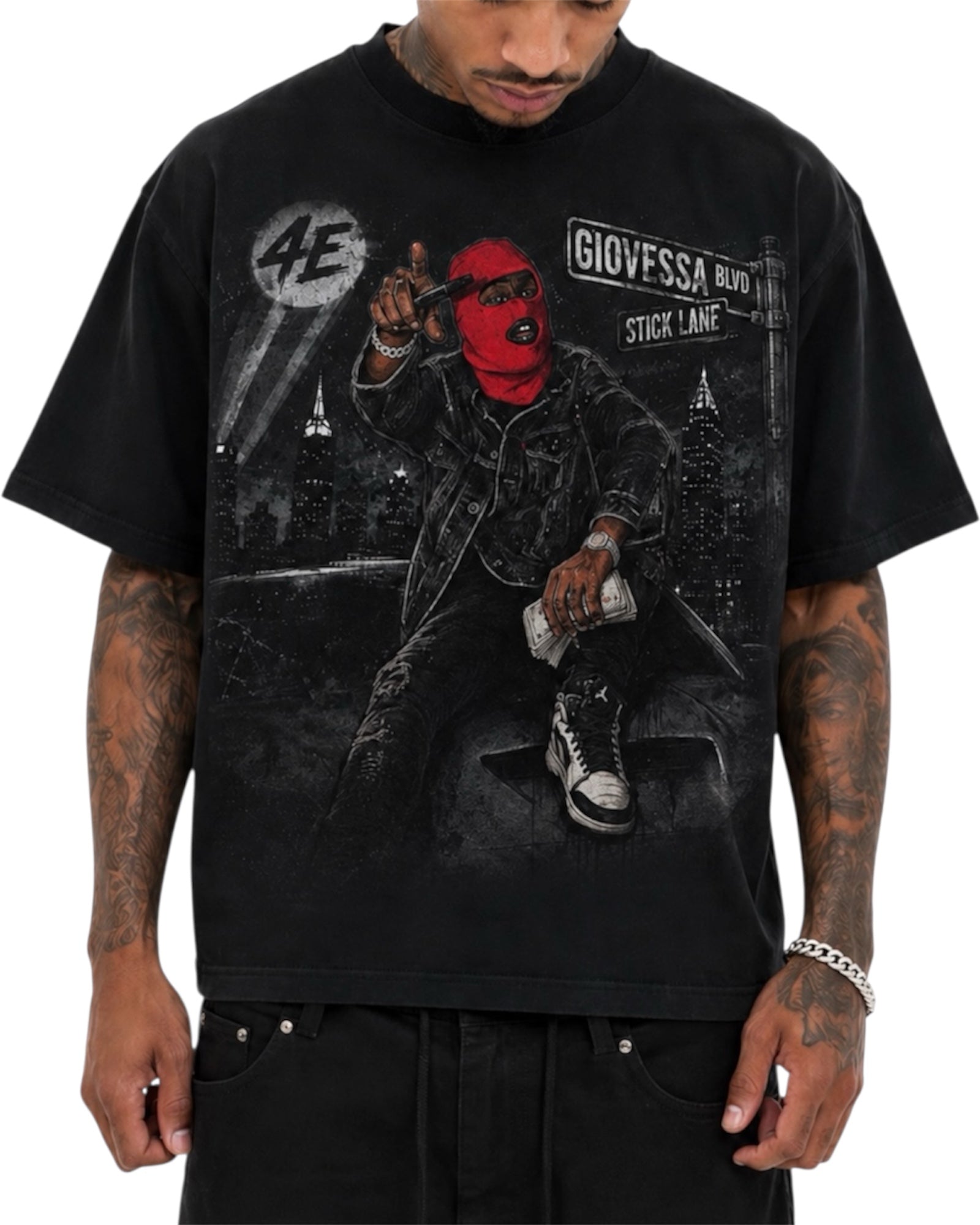 GIOVESSA x STICK LANE T SHIRT