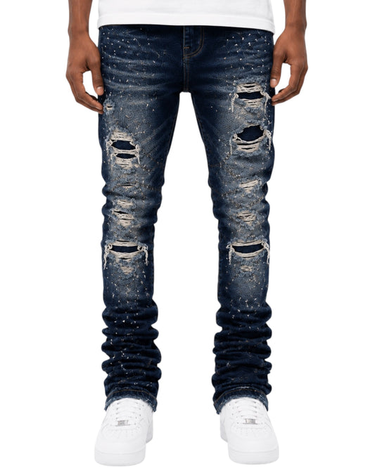 STARDUST STACKED DENIM FRONT