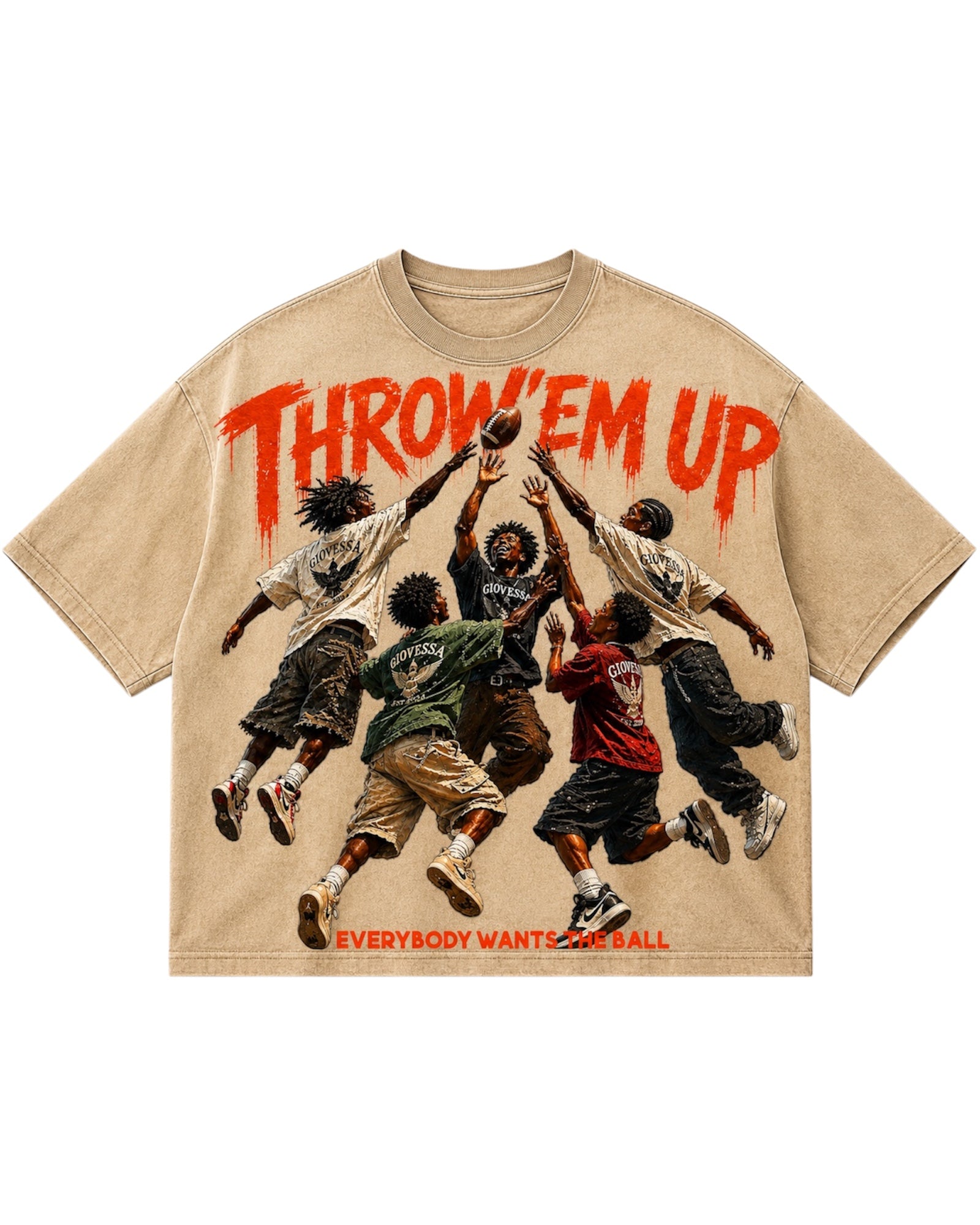 THROW 'EM UP TEE SHIRT