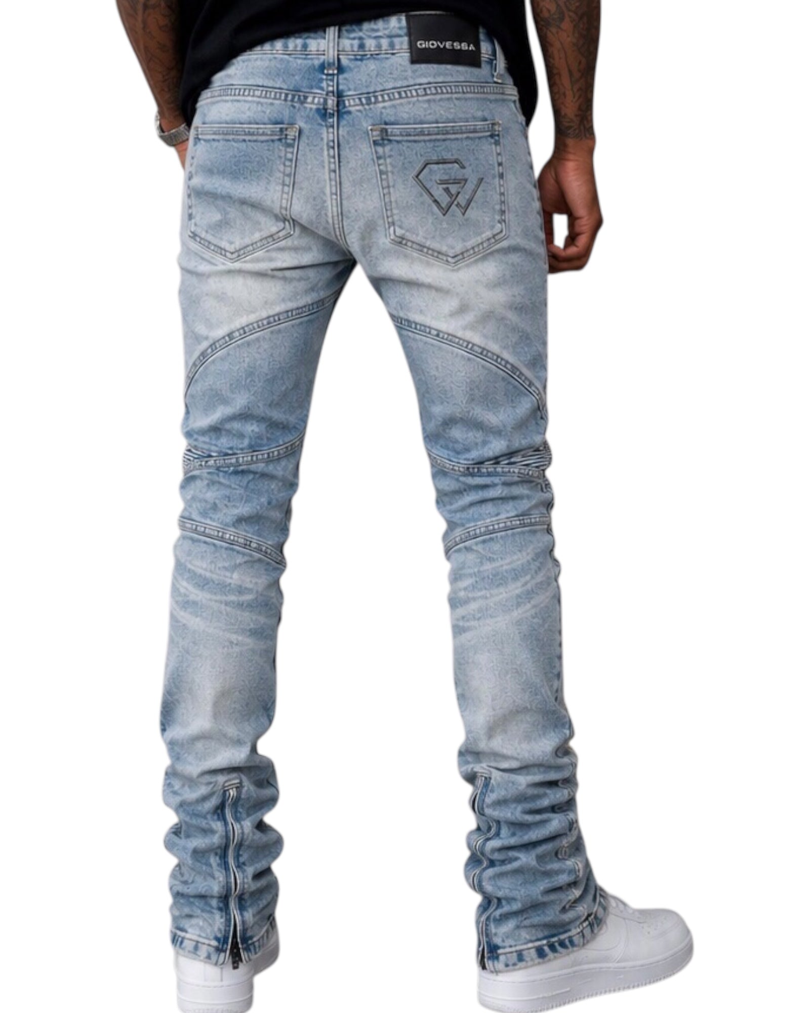 Vandal Moto Denim BACK